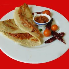 A picture of Masala dosa.