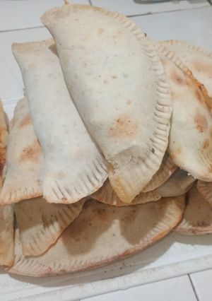 Una foto de Empanadas o tarta de capón