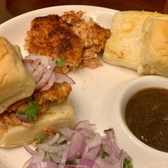 A picture of Oven bakeChicken kabab.