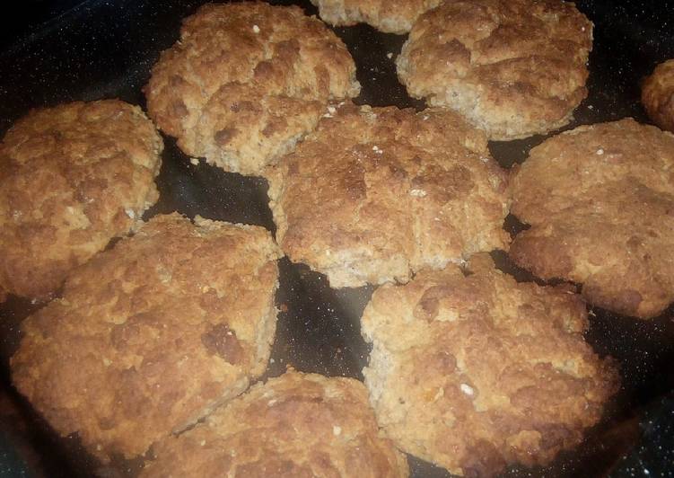 Rosemary Chili Oil Wholemeal Cookies