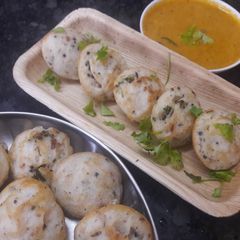A picture of Spicy paniyaram / Kaara paniyaram.