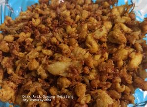 Foto resep Orak Arik Daging Kepiting
