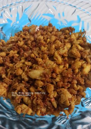 Foto resep Orak Arik Daging Kepiting