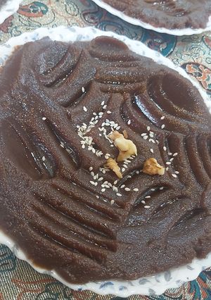 عکسی از دستور حلوا سیاه