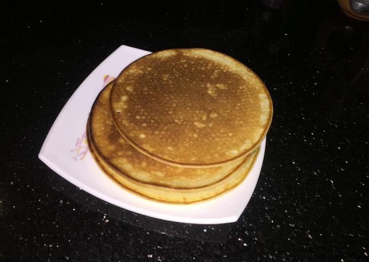 Recipe of Homemade Fluffy pancakes