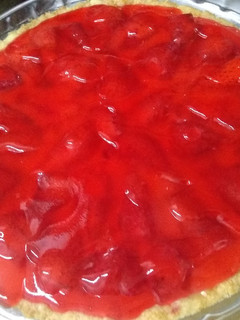 Una foto de Tarta de frutillas y pastelera