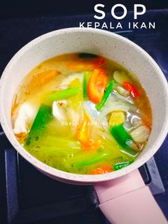 Foto resep Sop Kepala Ikan Salmon