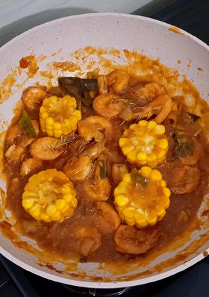 Foto resep Udang Saus Padang