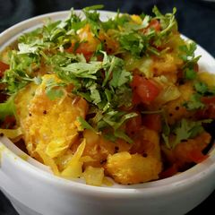 A picture of Bread poha.