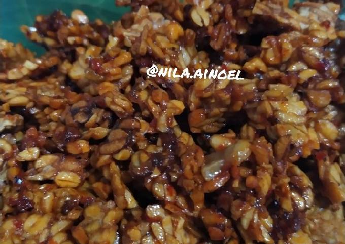 Sambal goreng tempe kriuk