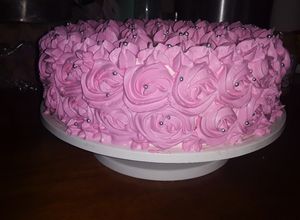 Una foto de Torta de Rosas