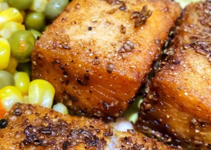 Resep Salmon with zaatar yang Sempurna