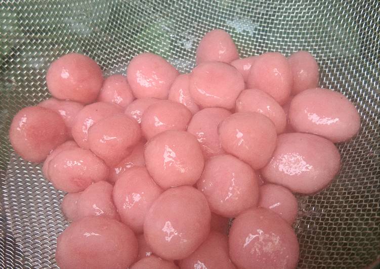 Resep Pink Buble (kulit buah naga), Bikin Ngiler