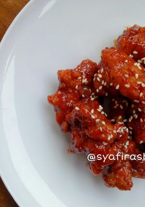 Foto resep Dakgangjeong/ayam manis pedas korea