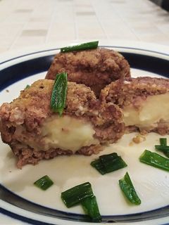 Una foto de Papa rellena a la inversa