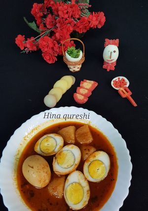 A picture of Aloo anday.