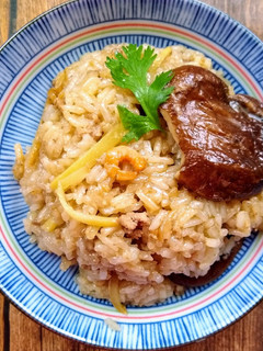 一鍋到底牛肉油飯 的食譜成品照片