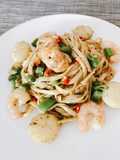 Olive Leaf Seafood Aglio Olio