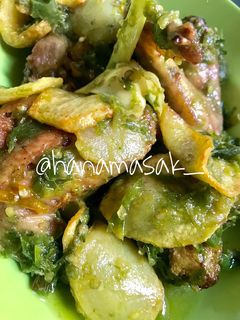 Foto resep Ayam Goreng Cabe Ijo
