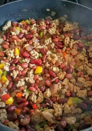 A picture of Southwest Turkey Chili.