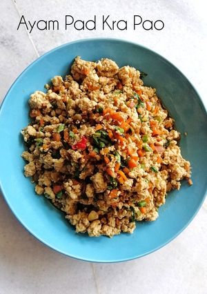 Gambar Ayam Pad Kra Pao