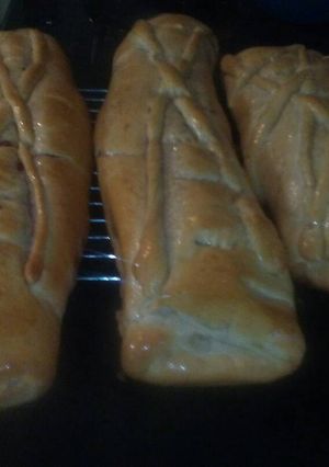 Una foto de Pan de jamón venezolano