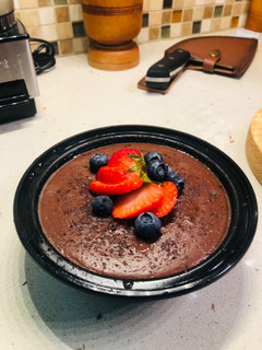 Una foto de Maicena de chocolate hersheys