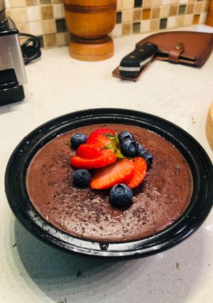Una foto de Maicena de chocolate hersheys