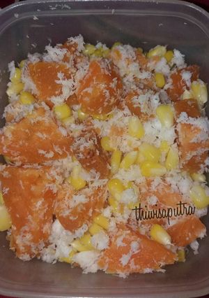 Foto resep Ubi jagung urap