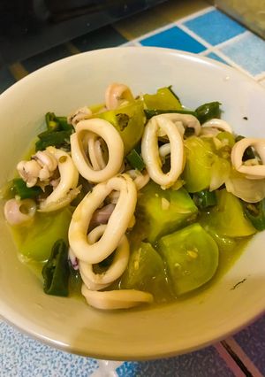 Foto resep Cumi Cabe Ijo