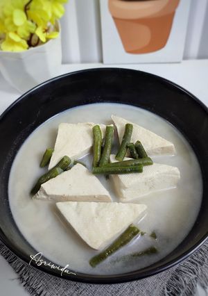 Foto resep Tahu Kacang Panjang Santan