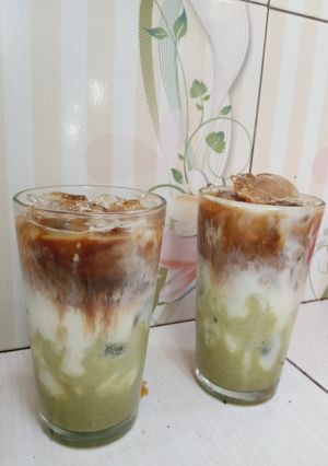 Foto resep Es Kopi Matcha ala Starbuck