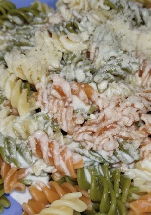 Una foto de Salsa de queso para pasta