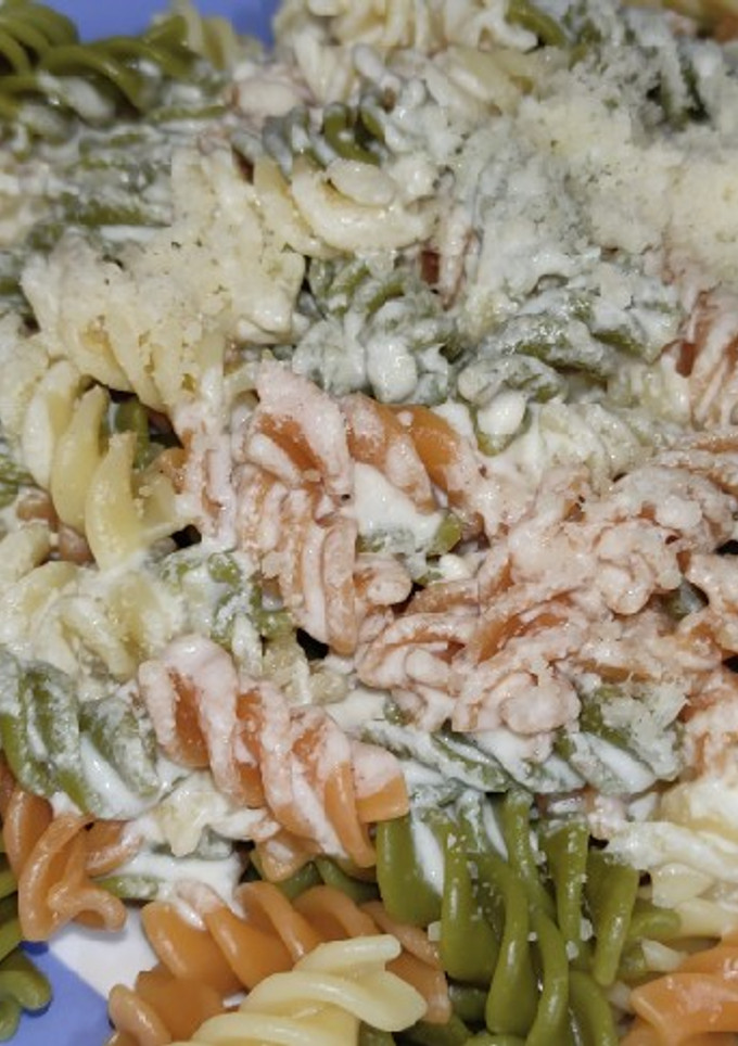 Una foto de Salsa de queso para pasta