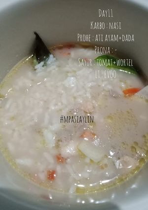 Foto resep Mpasi 6m - Day 11