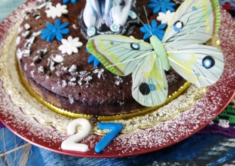 Steps to Prepare Veloce Torta arancia per il compleanno di mia figlia😍❤️