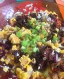 Ensalada multicolor de cuarentena