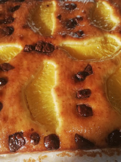 صورة لوصفة كيكة البرتقال والشوكولاتة 😋