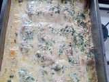Filetes de Pescadilla, al horno en crema de leche