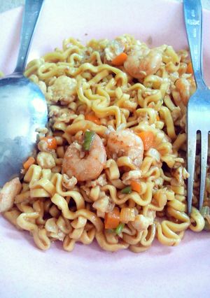 Foto resep Mie goreng udang special