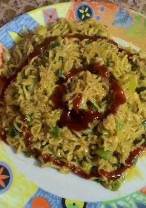 A picture of Whole wheat Atta Maggi.