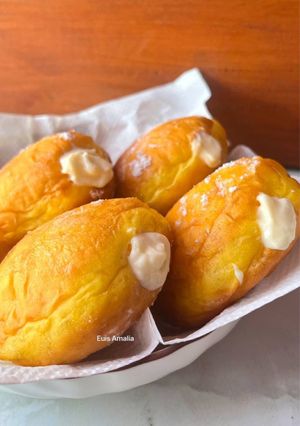 Foto resep Bomboloni Labu Kuning ✨