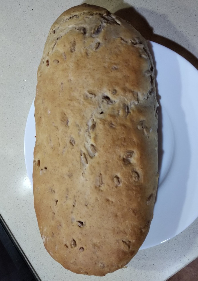 Una foto de Pan de pueblo con pipas