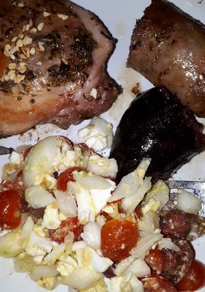Una foto de Muslo al horno
