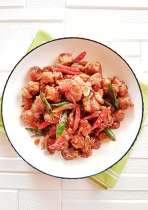 Foto resep Ayam Tepung Saus Asam Manis