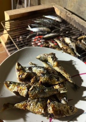 Una foto de Sardinas / Espetos / Brasa