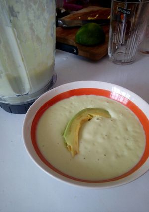 A picture of Avocado smoothie.