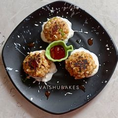 A picture of Vrat and Fasting Special Sabudana Tikki / Sago Cutlets.