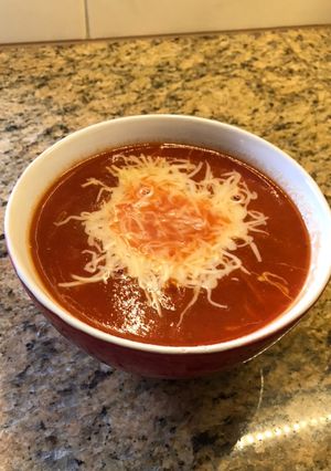 Paradicsomleves recept fotója