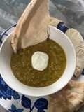 Pumpkin and lentil stew